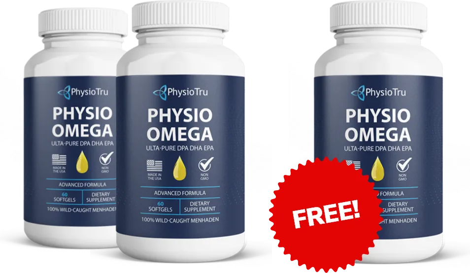 Physio Omega - 3 Bottles